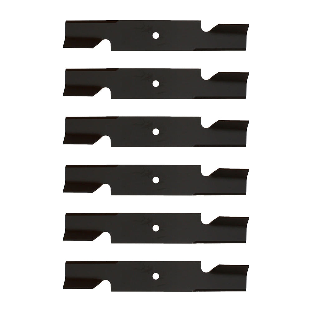 Qty 6: High Lift Mower Blade Fits Lesco Replaces 050125