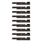 Qty 9: High Lift Mower Blade Fits Gravely Replaces 00450300