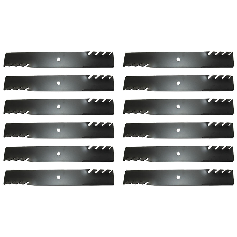 Qty 12: Toothed Blade Fits Hustler Replaces 794230