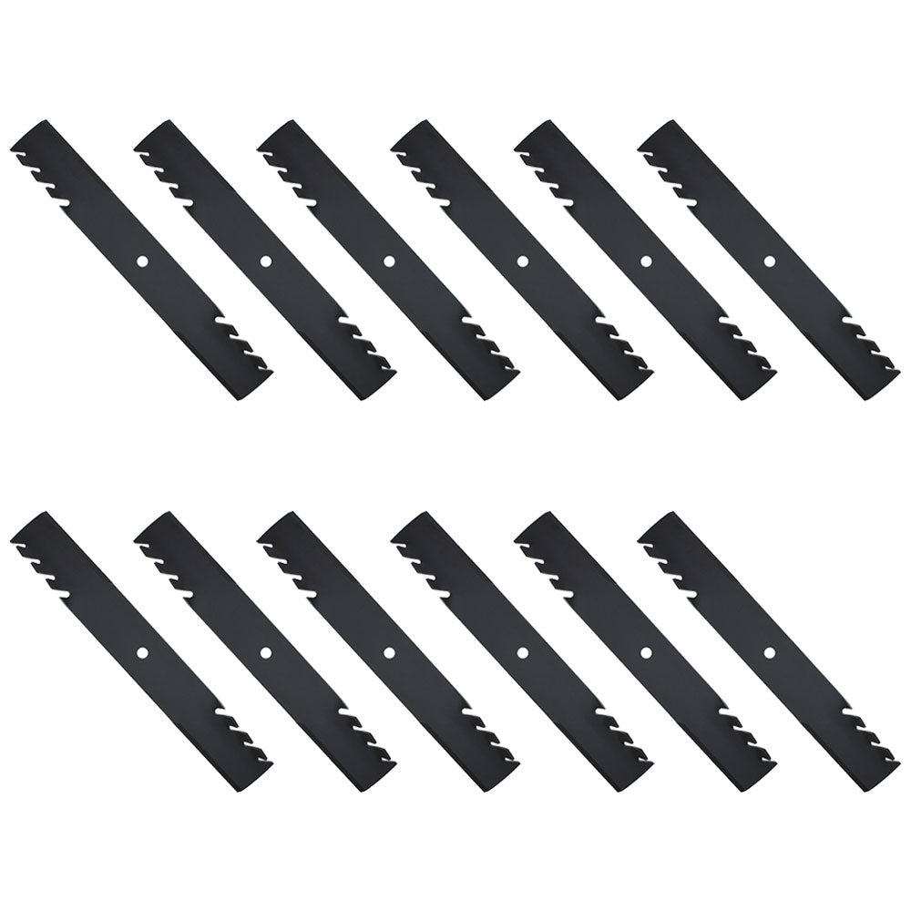 Qty 12: Toothed Blade Fits Gravely Replaces 025124