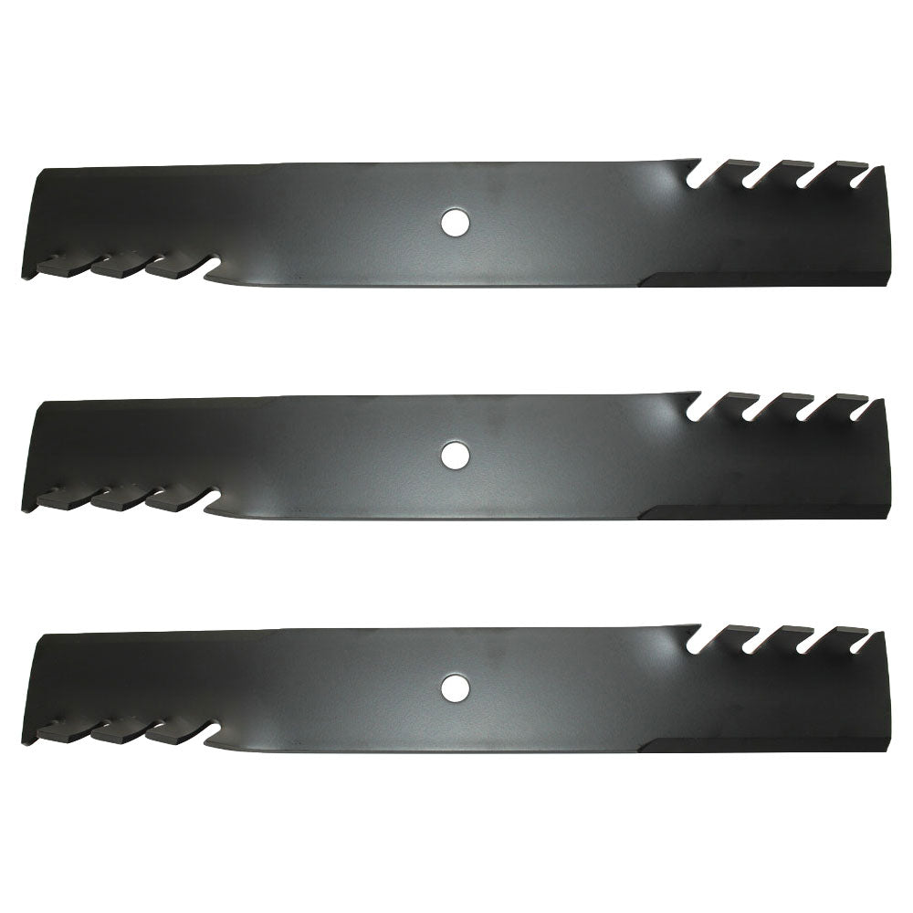 Three (3) Toothed Blades Ariens Zoom 2560XL Gravely PM200 PM300 PM260Z 60" Deck