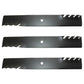 Qty 3: Toothed Blade Fits Exmark Replaces 1-603283