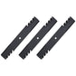 Qty 3: Toothed Blade Fits Ariens Replaces 08899100