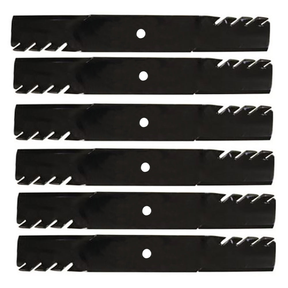 596-319 Six Fits Gator G5 Mulching Blades For 60" Deck Bad Boy ZT Elite