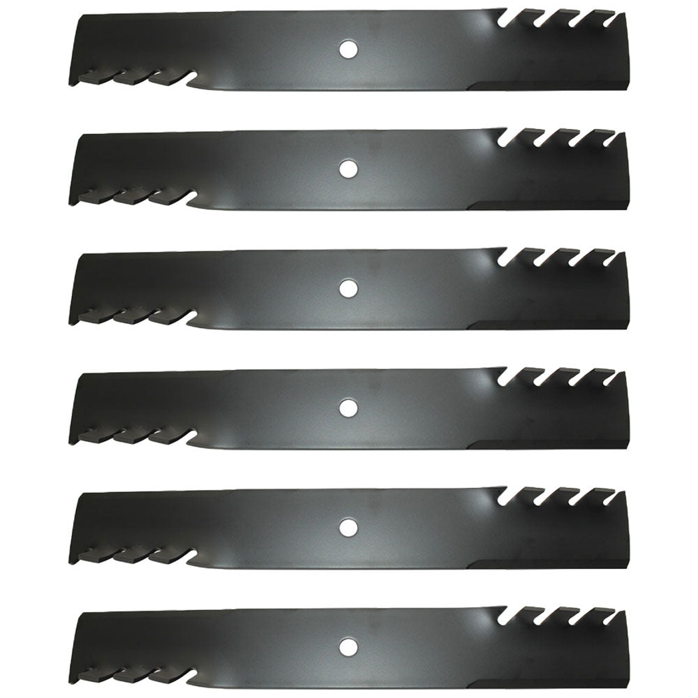 Qty 6: Toothed Blade
 Fits Dixon Replaces 12421