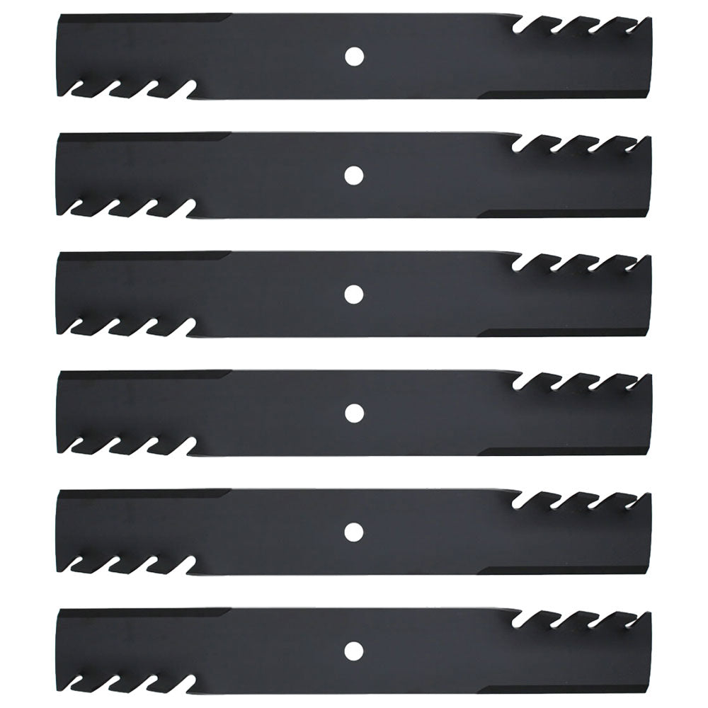 Qty 6: Toothed Blade
 Fits Woods Replaces 08899100