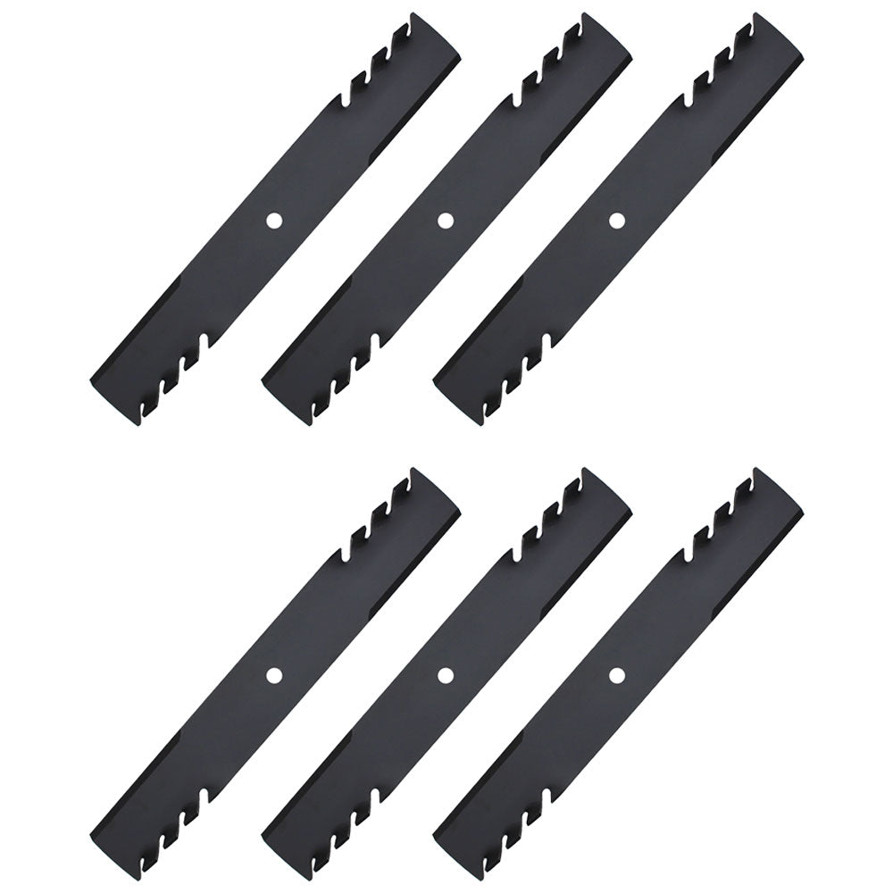 Qty 6: Toothed Blade
 Fits Gravely Replaces 025124