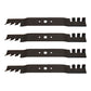 QTY 4: Toothed Commercial Mulching Blade
 Fits Cub Cadet Replaces 742-04126