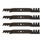 QTY 4: Toothed Commercial Mulching Blade
 Fits Troy Bilt Replaces 742-0616