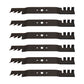 (6) 742-0616 Toothed Mulching Blades Fits Cub Cadet, Fits MTD, Fits Troy-Bilt