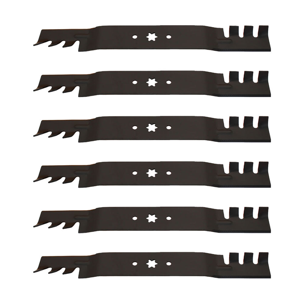 6 Mulching Blades Fits Cub Cadet 42" Deck RZT-L RZT-S LTX1040 LTX1042 942-04126