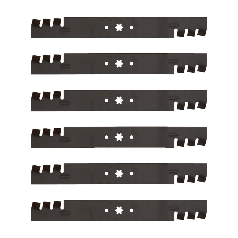 6 Mulching Blades Fits Cub Cadet 42" Deck RZT-L RZT-S LTX1040 LTX1042 942-04126