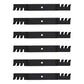 6PK Mower Mulching Blades Fits Toro TimeCutter Z 42" Deck 106-2247-03