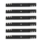 6PK Mulching Blades Fits Toro TimeCutter 106-2247-03, 110-1857-03, 110-6568-03