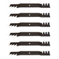Qty 6: Toothed Mulching Blade Fits Toro Replaces 106-2247-03
