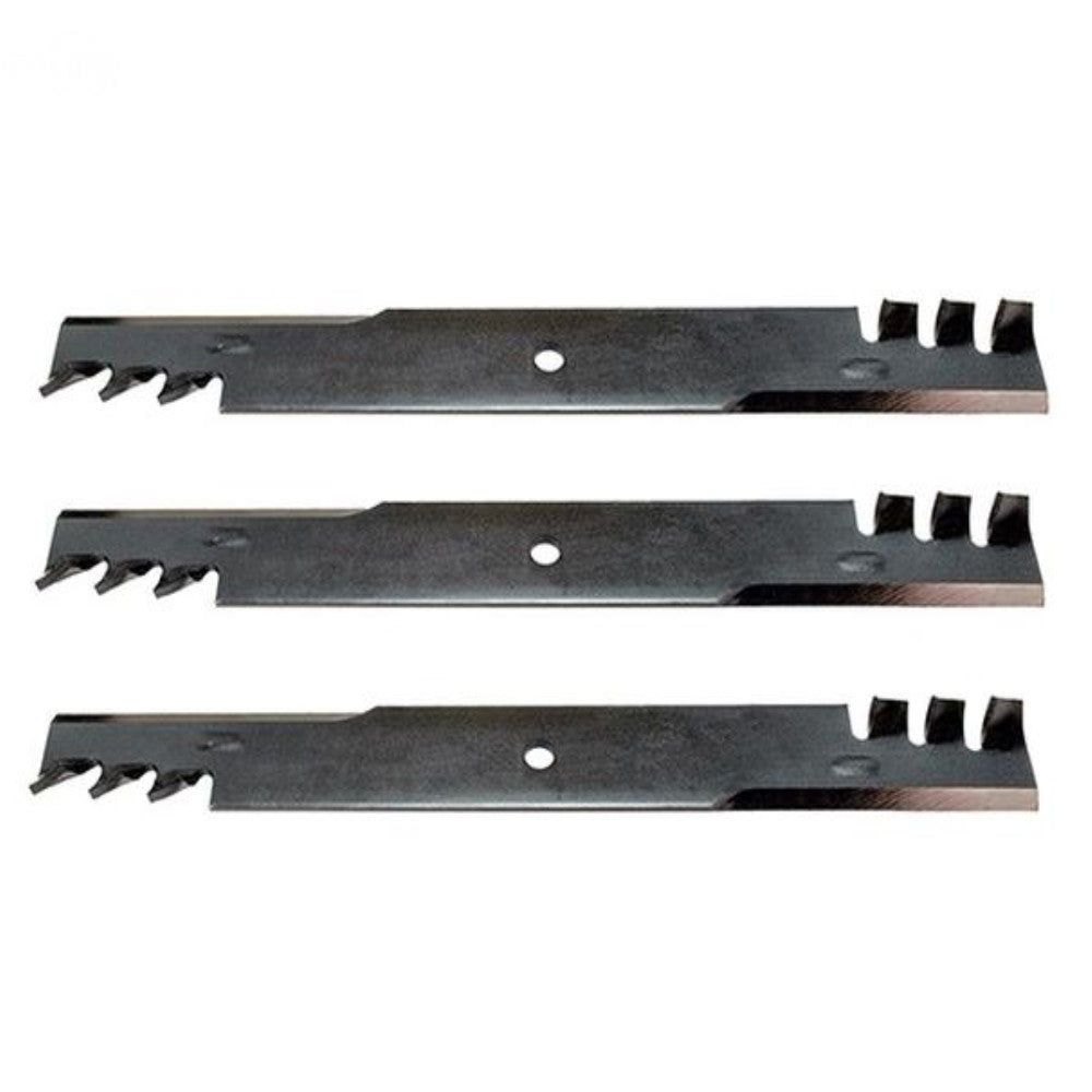 Three Pack 396-740 Toothed Blades Fits Exmark 103-2530 613111