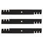 Qty 3: 20.5" Mulching Blade Fits John Deere Replaces TCU13195
