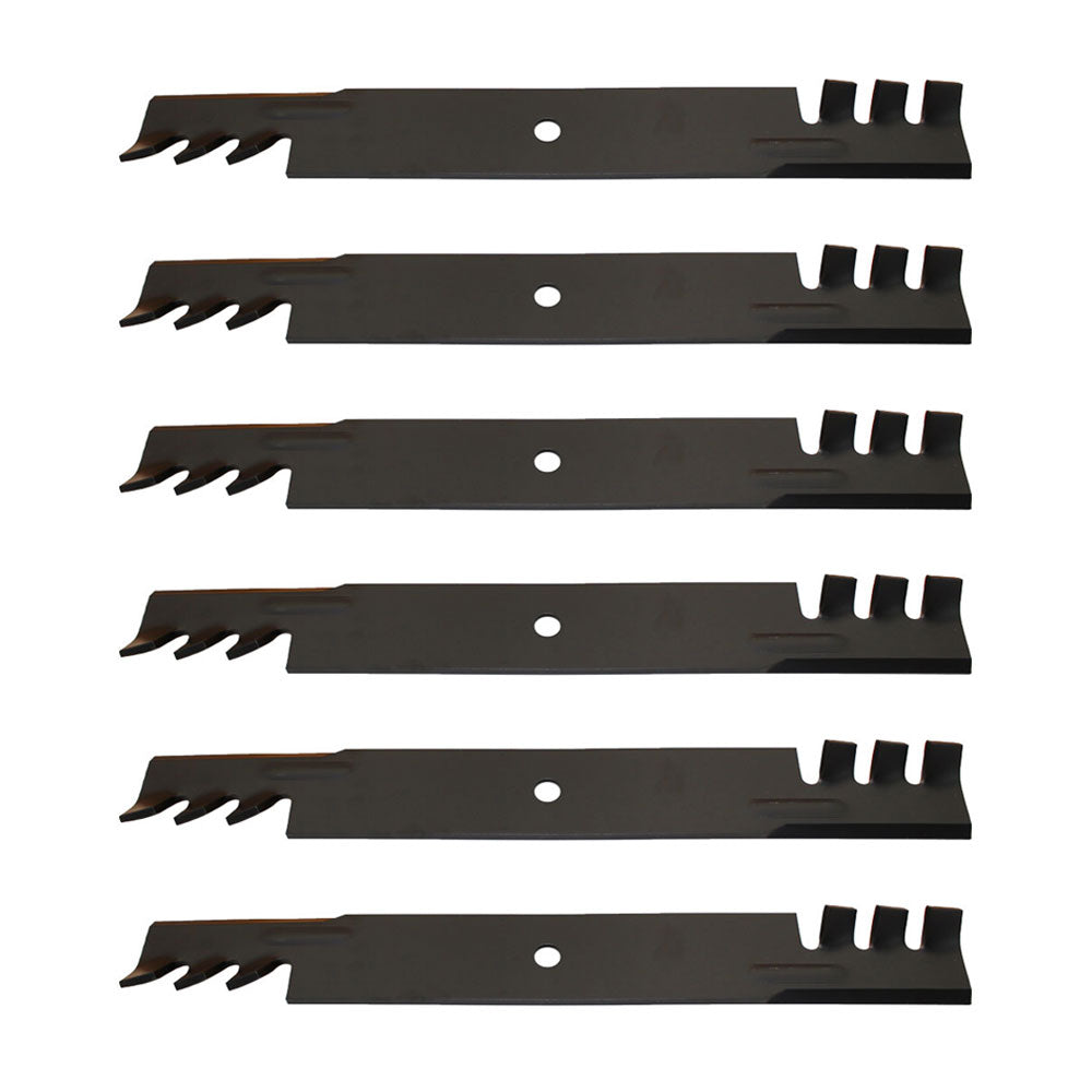 Qty 6: 20.5" Mulching Blade Fits John Deere Replaces TCU13195