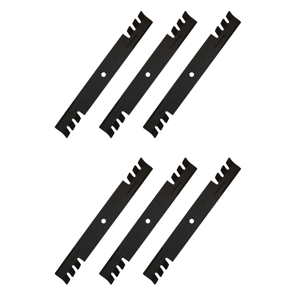 6 Mower Blades for Dixie Chopper 30227-60V, A60227-60N, 60" Deck