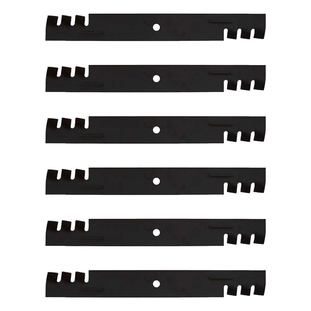 6 Mower Blades for Dixie Chopper 30227-60V, A60227-60N, 60" Deck