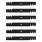 (6) Mower Mulch Blades For Hustler  - 60'' - Super Z & X-One -Side Discharge