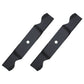 Set of (2) Replacement 18-1/2" X 3/4" Blades 742-3013 Fits Cub Cadet Models