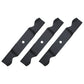 Fits Cub Cadet 54" RIDING LAWN MOWER REPLACEMENT BLADES 759-3841 759-3820 742-30