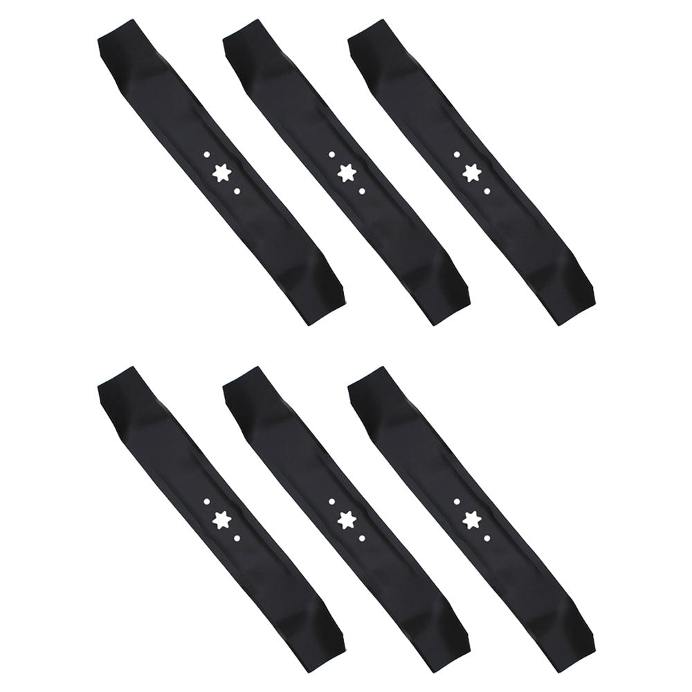 Qty. 6: Mulching Blade
 Fits Yard Machine Replaces 4720610