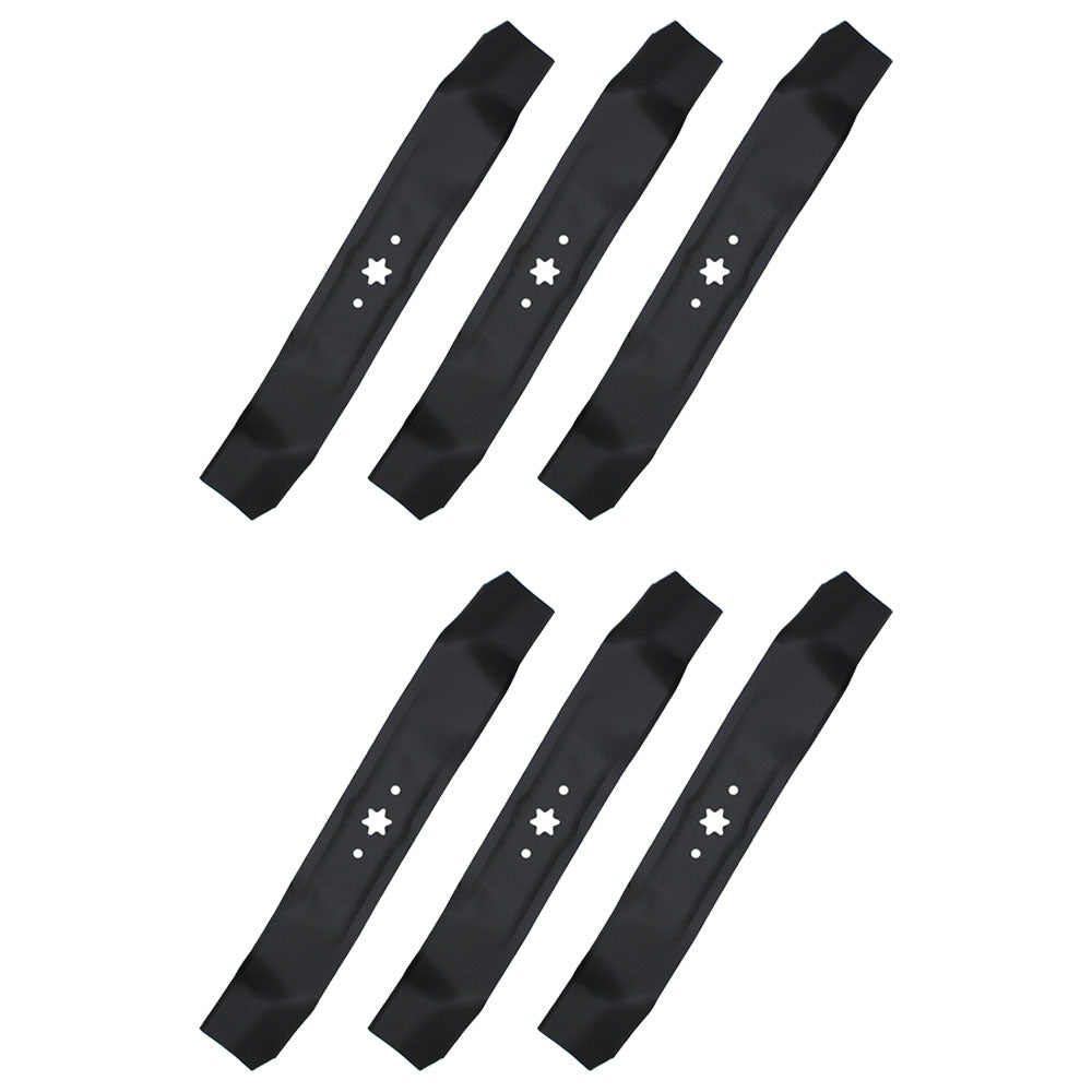 Qty. 6: Mulching Blade
 Fits Columbia Replaces 4720610