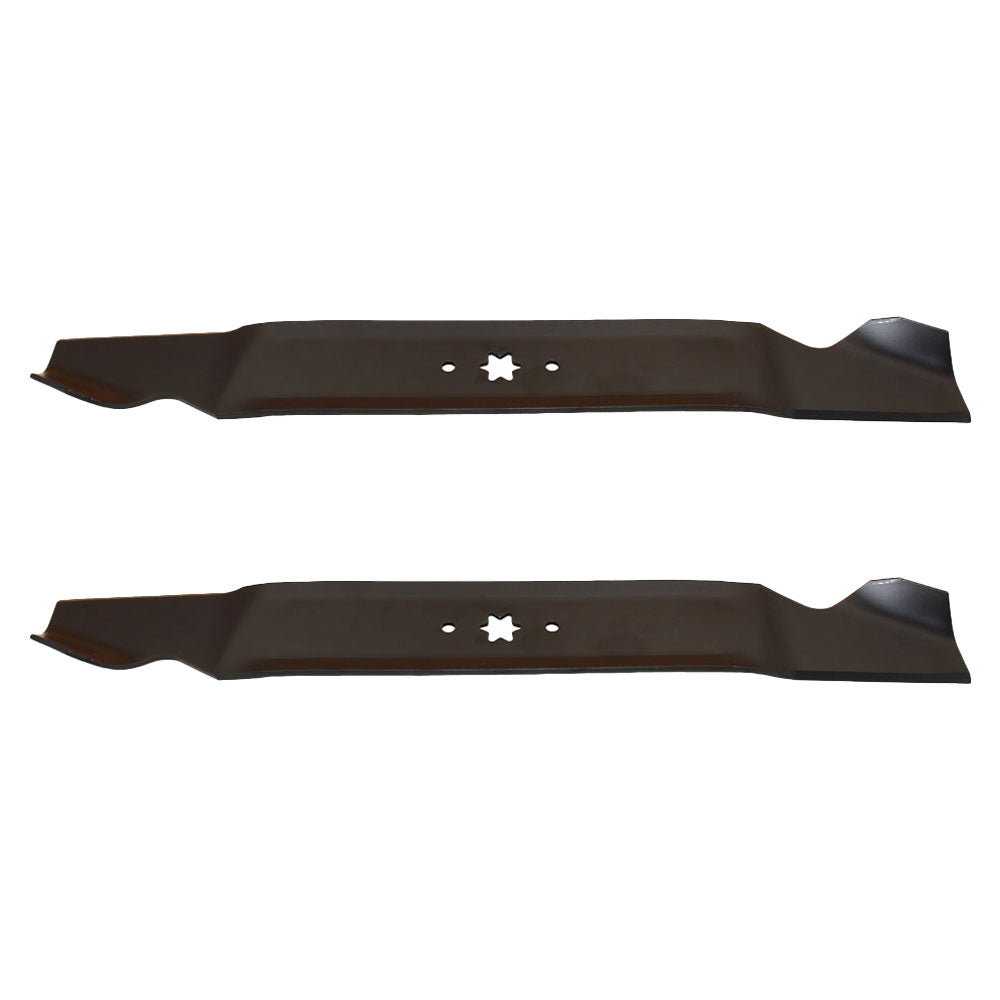 Qty 2: Standard Lift Mower Blade Fits Rotary Replaces 12956