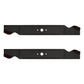 Qty 2: Standard Lift Mower Blade Fits Troy Bilt Replaces 742-04244