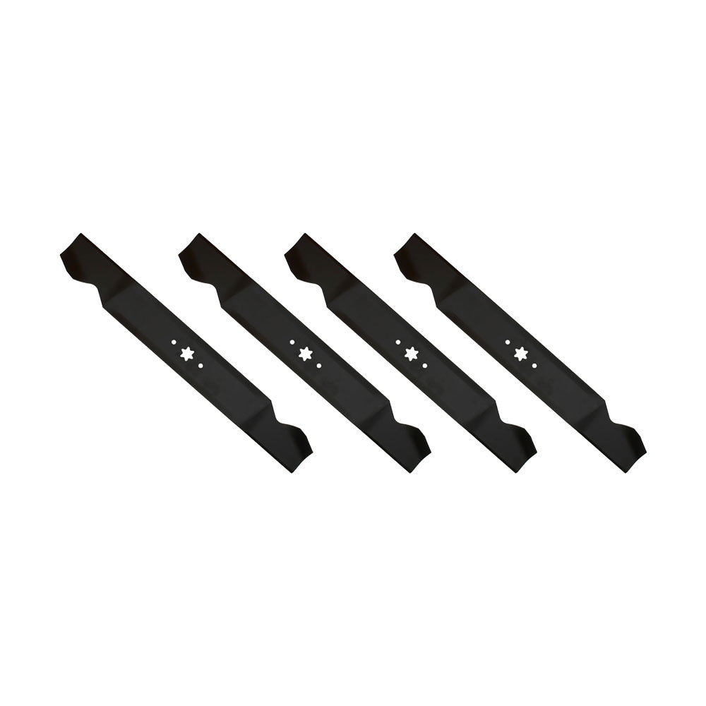 Qty 4: Standard Lift Mower Blade Fits Rotary Replaces 12956