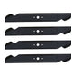 Qty 4: Standard Lift Mower Blade Fits Cub Cadet Replaces 742-04244