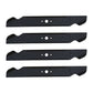 4 Pack Blades for MTD Fits Cub Cadet 100 series LTX 46" 942-04244 942-04290 1295