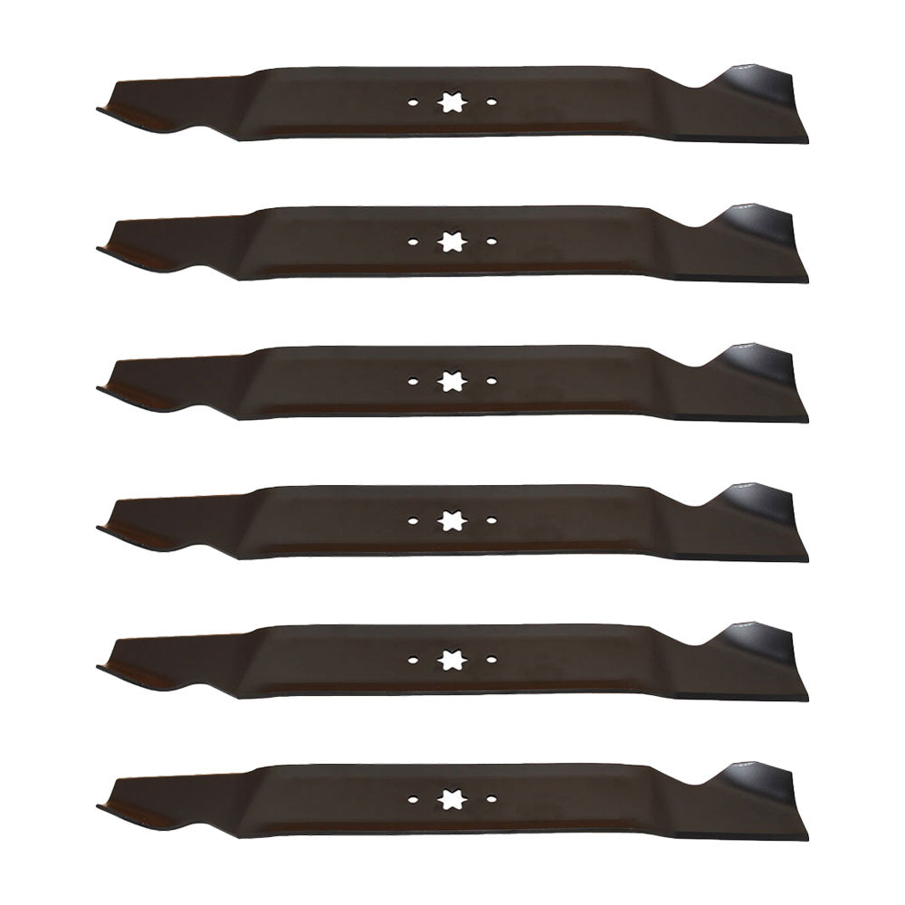 Qty 6: Standard Lift Mower Blade Fits Universal Replaces LAB50-0148_x6