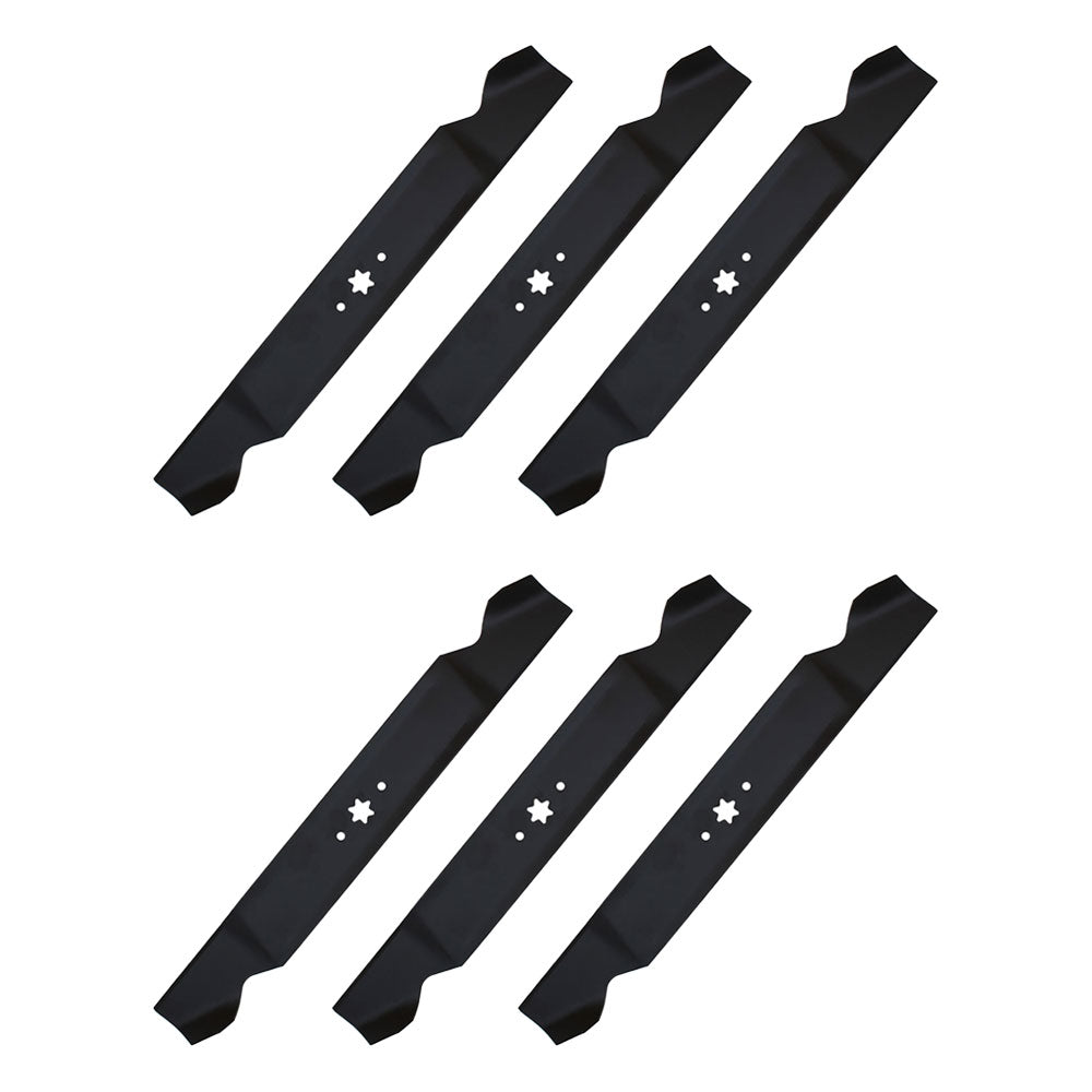 Qty 6: Standard Lift Mower Blade Fits MTD Replaces 742-04244