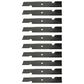 Qty 10: High Lift Mower Blade Fits Lesco
