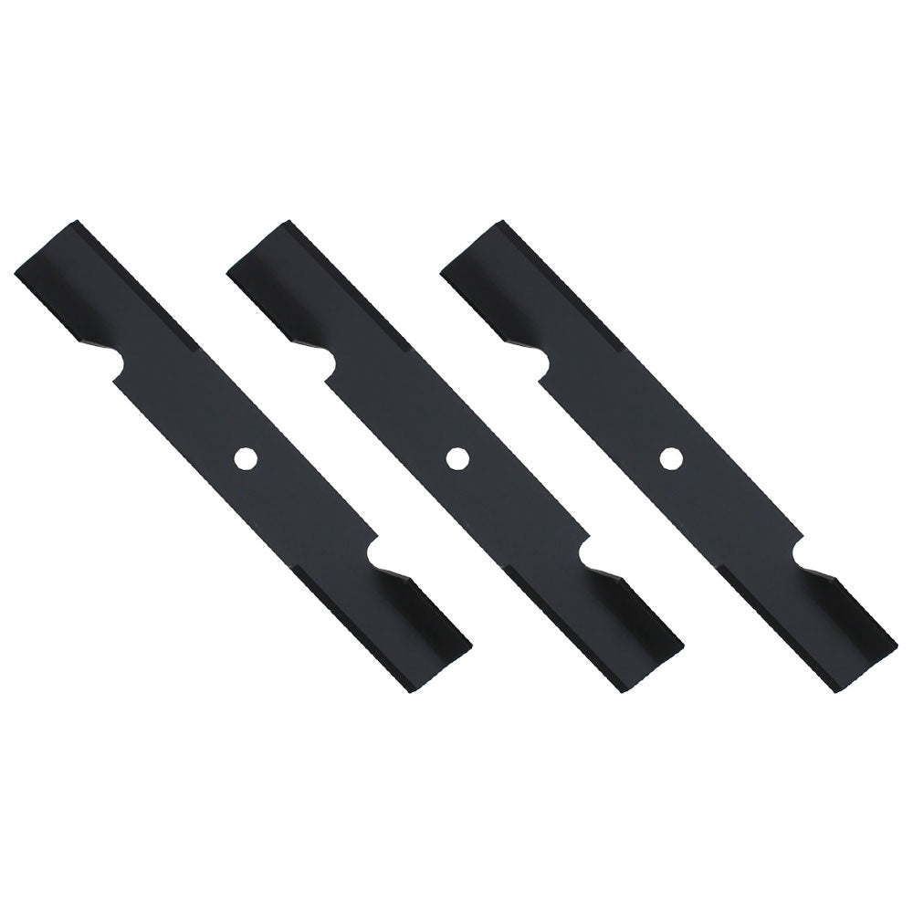 New XHT Blades fits Mowers w/ 32" & 48" Decks set of (3)