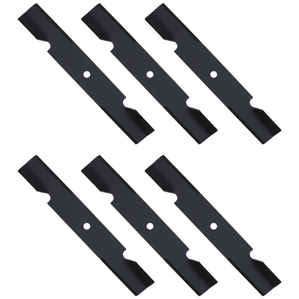 Qty 6: High Lift Mower Blade
 Fits Windsor