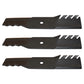 Qty 3: Mulching Blade Fits Husqvarna Replaces 539101496