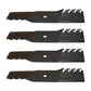 Qty 4: Mulching Blade Fits Snapper Replaces 1-7036