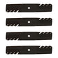 Qty 4: Mulching Blade Fits Bobcat Replaces 03239