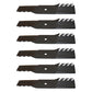Qty 6: Mulching Blade Fits Exmark Replaces 1-323515