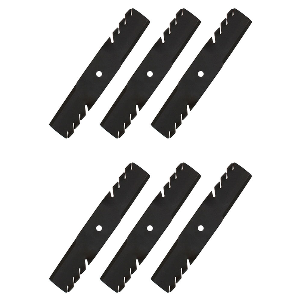 Qty 6: Mulching Blade Fits Snapper Replaces 1-7036
