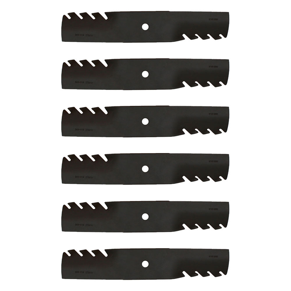 Qty 6: Mulching Blade Fits Husqvarna Replaces 539101496