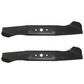 Qty 2: High Lift Mower Blade
 Fits Cub Cadet Replaces 490-110-C131