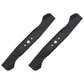 (2PK) Blades for 46" Deck Fits Cub Cadet Fits MTD Fits Troy-Bilt Fits Yardman