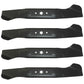 Qty 4: High Lift Mower Blade Fits MTD Replaces 742-04244
