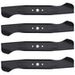 Qty 4: High Lift Mower Blade Fits MTD Replaces 742-04244