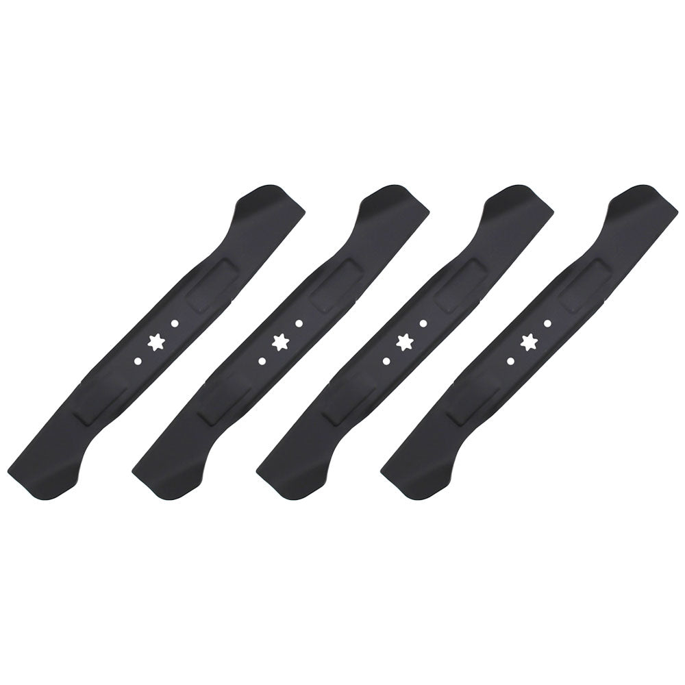 Qty 4: High Lift Mower Blade Fits MTD Replaces 742-04244